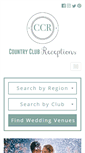 Mobile Screenshot of countryclubreceptions.com